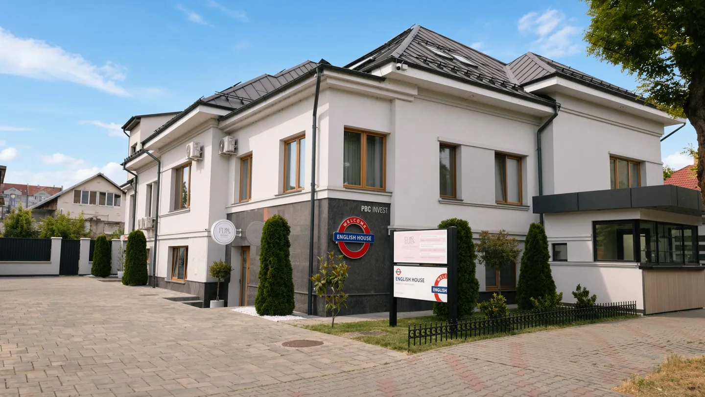 Clădirea reală English House Beauty, Strada Petre Ispirescu 21, Bistrița